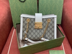 Gucci Padlock系列GG小号肩背包 498156