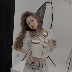 Gucci Supreme mini with cherries 樱桃包正品上身详细图 481291