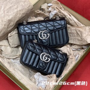 gucci Marmont 官网奢侈几何女包 446744 UM8AN 1000