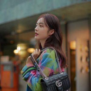 Gucci Marmont系列奢侈上身种草图 446744