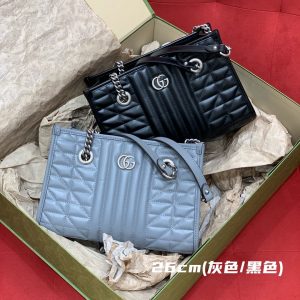 gucci Marmont几何 购物袋女古驰官网 681483 UM8BN 1000