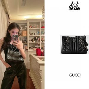 Gucci 官网包包女士 全皮购物袋 681483 徐璐 ，宋妍霏同款