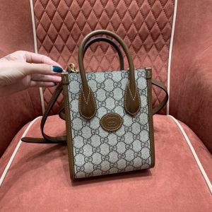 Gucci tote 迷你 肖战同款托特包671623 92TCG 8563