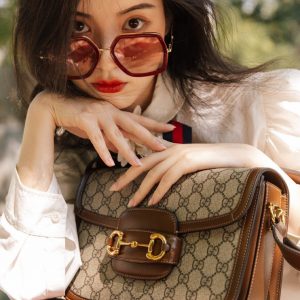 Gucci 品牌官网奢侈马鞍包图片种草图 602204 92TCG 8563