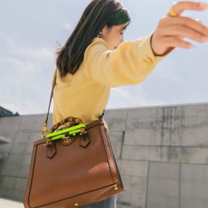 Gucci古驰官方品牌Diana竹节托特包杭州上城区660195 17QDT 2582
