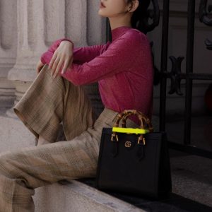 Gucci古驰官方品牌Diana竹节托特包杭州江干区660195 17QDT 1175