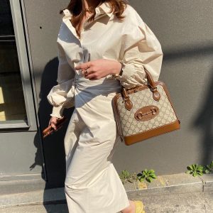 Gucci古驰官方品牌马衔扣1955系列手提包上海虹口区621220 92TCG 8563