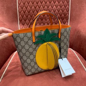 cucci官方网古驰中国𝙏𝙤𝙩𝙚大菠萝儿童包深圳福田区580840