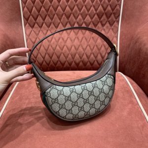 gucci官网品牌奢侈Ophidia月牙腋下包成都锦江区658551 96IWG 8745
