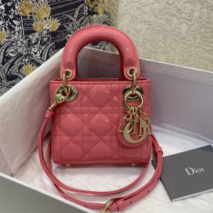 Dior LADY手袋漆皮系列M0505OWCB_M71P深圳罗湖区