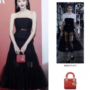 迪奥LADY DIOR 手袋七夕系列 M0505OCAL_M52R上身效果图