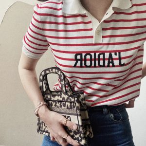 迪奥Dior BOOK TOTE手袋豹纹系列S5475ZRHM_M918上身效果图