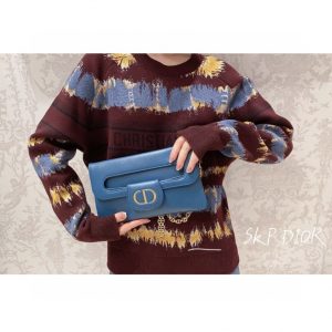 迪奥大号链条手包Dior Double 链条手包上身效果图