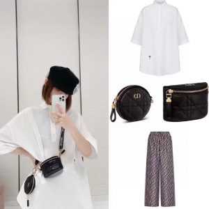 Dior迪奥最新迷你肩带上身效果图