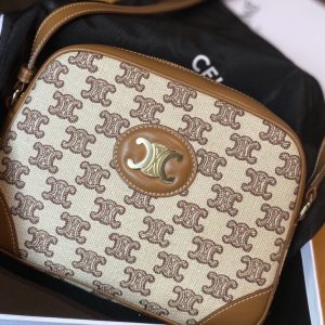 Taiwan Celine 思琳刺绣相机包赛琳包包官网旗舰店