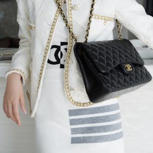 Vietnam 𝗖𝗛𝗔𝗡𝗘𝗟CF 𝗖𝗹𝗮𝘀𝘀𝗶𝗰 𝗙𝗹𝗮𝗽 𝐉𝐮𝐦𝐛𝐨香奈儿包包官网上身图