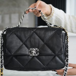 chanel 19大号手袋香奈儿女士包包价格表官网报价