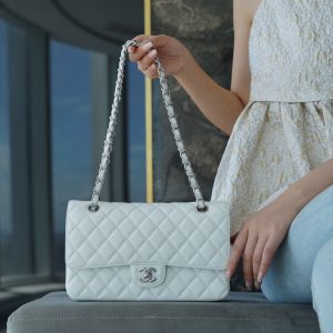 chanelClassic Flap经典口盖包仙女白香奈儿名牌包包