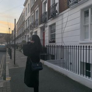 chanel trendy cc口盖包黑金香奈儿官方网站旗舰店上身图