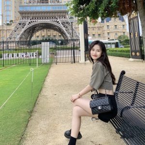 chanel cf Classic Flap正品皮黑羊银 香奈儿classic flap 上身图