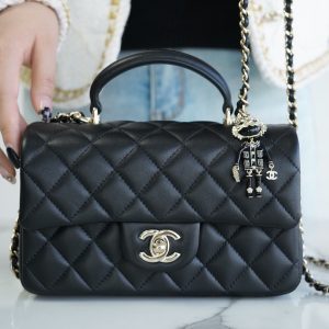 chanel 2022新款小狮子cf mini官方网站香奈儿包包