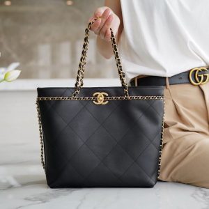 chanel春夏新款链条购物袋奢侈品牌香奈儿女包