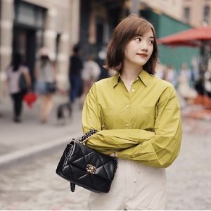 chanel 19 bag经典黑小号种草图香奈儿19bag小号官网价格