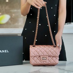 chanel 2022秋冬新色 Mini 2.55口盖包官方网站香奈儿包包