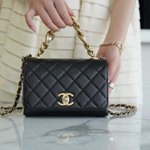 chanel高级手工坊 mini口盖包香奈儿迷你口盖包多少钱