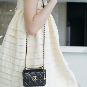 Singapore Kuala Lumpur香奈兒高級手工坊雙金球零錢包