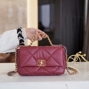 Morocco chanel 19bag小號香奈兒19bag小號官網價格