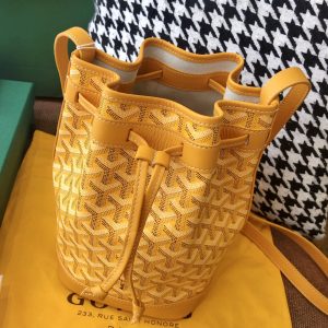 Abu DhabiGoyard戈雅 新款抽繩小水桶包戈雅包價格