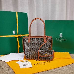 Spain  Goyard戈雅雙面mini購物袋戈雅女包包官網價格