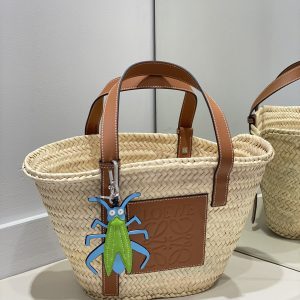 Japan LOEWE罗意威草編包中號羅意威草編包價格