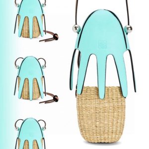 Australia Canberra羅意威章魚草編包LOEWE草包多少錢