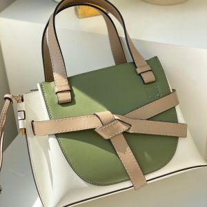 Jakarta LOEWE Gate Top Mini手提馬鞍包羅意威馬鞍包