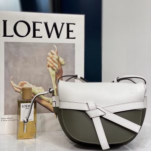 Kuwait LOEWE Gate 馬鞍包奇異果拼羅意威包包保值嗎