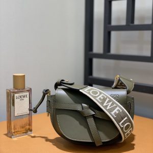 Bandung LOEWE Gate dual mini馬鞍包羅意威馬鞍包mini