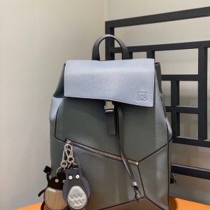 Britain LOEWE Puzzle Backpack新款背包羅意威背包男