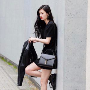 Thailand 聖羅蘭cassandra包包上身圖聖羅蘭包包官網