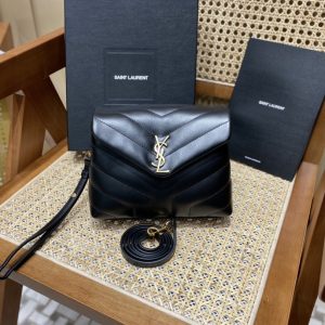 Bahrain聖羅蘭loulou斜挎包迷妳聖羅蘭loulou包包真假