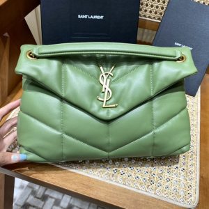 Republic of Indonesia 聖羅蘭LOULOU PUFFER小羊皮包