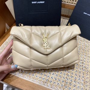 Sultan YSL聖羅蘭LOULOU PUFFER絎縫小羊皮包迷妳