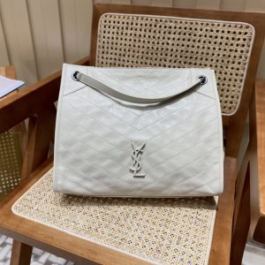 Australia聖羅蘭NIKI SHOPPING BAG奶白色聖羅蘭包包