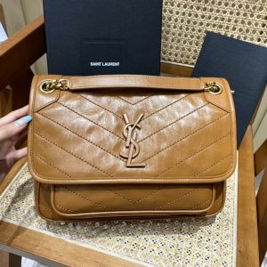 UAE United Arab Emirates YSL 聖羅蘭NIKI 28CM棕色