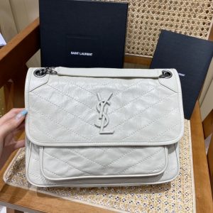 Kingdom of Saudi Arabia YSL聖羅蘭NIKI奶白色28cm