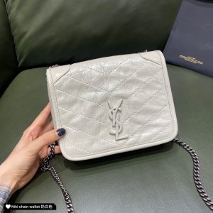 Brisbane Australia聖羅蘭niki chain wallet鏈條小挎包