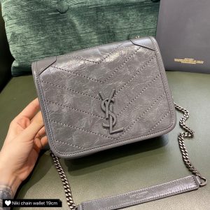 Adelaide Australia聖羅蘭niki chain wallet鏈條小挎包