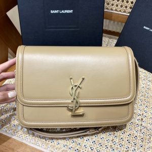 Jakarta YSL聖羅蘭solferino包深杏色聖羅蘭包包檔次排名