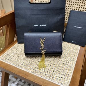 Montreal Canada YSL kate流蘇款鏈條包聖羅蘭女士包包